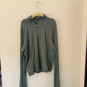 Lululemon It's Rulu Cropped Half Zip